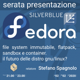04 febbraio 2020 – Fedora Silverblue